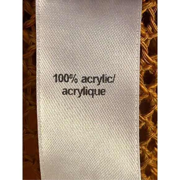 Maurices Long Sleeve Knit Sweater Gold Size Small nwt (4180) - Picture 4 of 6